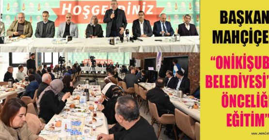 BAŞKAN MAHÇİÇEK, BU 24 KASIM’DA DA ÖĞRETMENLERİ UNUTMADI
