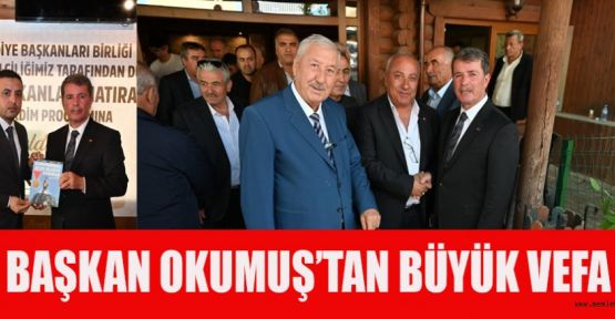 BAŞKAN OKUMUŞ; BİZ BİRLİKTE GÜÇLÜYÜZ!