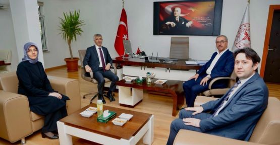GÜNGÖR VE ÜNLÜER’DEN İL SAĞLIK MÜDÜRÜ ŞİRİKÇİ’YE HAYIRLI OLSUN ZİYARETİ