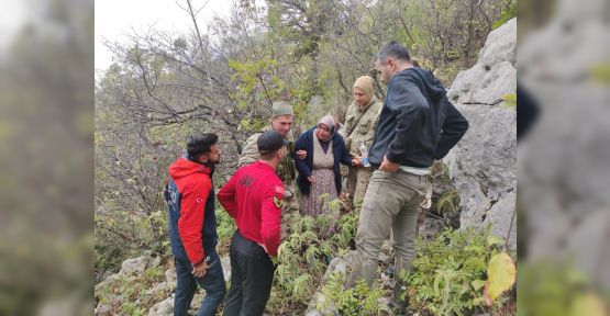 KAYBOLAN KADIN 12 SAAT SONRA BULUNDU