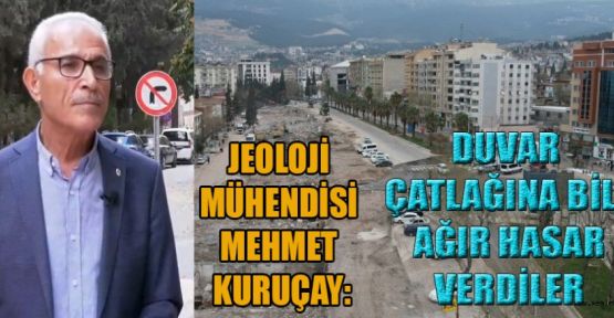 KURUÇAY’DAN İDDİA; ŞEHİR MERKEZİNDEN FAY GEÇMİYOR