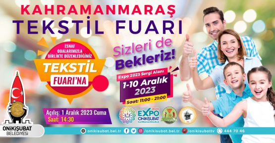 Tekstil fuarı, expo 2023’de kapılarını açıyor