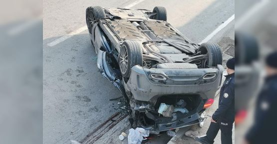 FECİ KAZADA 1 ÖLÜ VAR