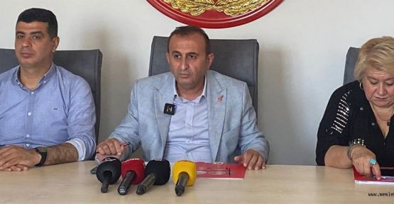 CHP İL BAŞKANI ATEŞ; KRİZ ÜRETEN SİYASETE DUR DİYECEĞİZ