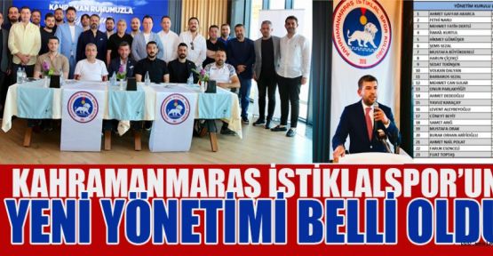 İSTİKLALSPOR’DA YENİ YÖNETİM