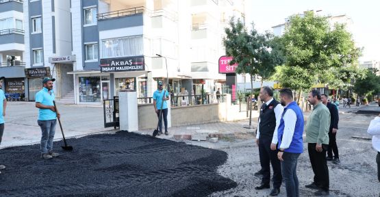 BAŞKAN TOPTAŞ; KONFORLU YOLLARLA YAŞAM KALİTESİNİ ARTIRIYORUZ
