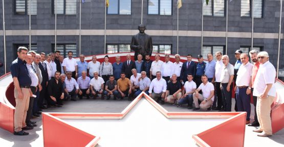DULKADİROĞLU İLÇE MUHTARLARI İLE HUZUR TOPLANTISI