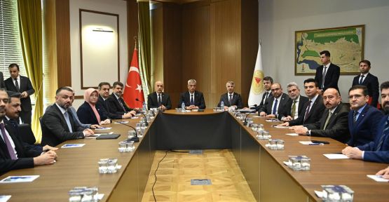 BAŞKAN GÖRGEL, SAĞLIK BAKANI MEMİŞOĞLU’NU AĞIRLADI