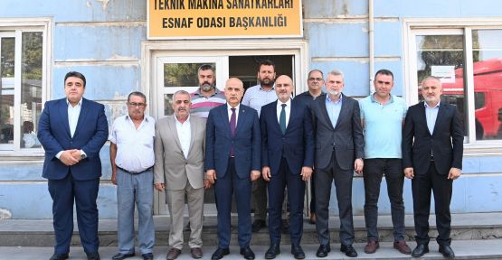 BAŞKAN GÖRGEL: “TÜM GAYRETİMİZ ESNAFLARIMIZ İÇİN”