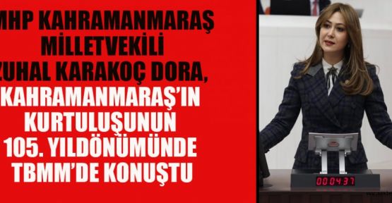 MECLİSTE YÜKSELEN SESİMİZ: DOÇ.DR. ZÜHAL KARAKOÇ DORA
