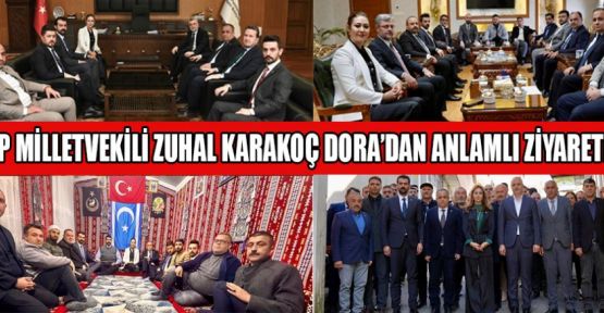 MHP MV. ZUHAL KARAKOÇ DORA’DAN BİR DİZİ ZİYARETLER