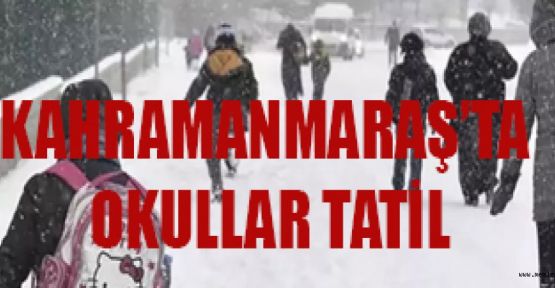 EĞİTİME KAR ENGELİ