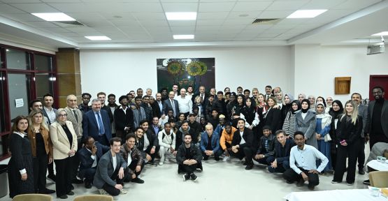 KSÜ'DE ULUSLARARASI ÖĞRENCİLERLE RAMAZAN BULUŞMASI