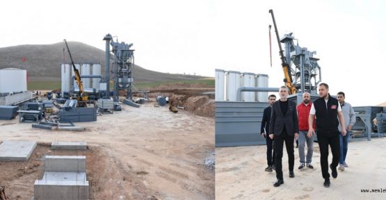 KUZEY İLÇELERİ İÇİN BÖLGENİN EN BÜYÜK ASFALT ÜRETİM TESİSİ
