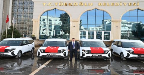TÜRKOĞLU BELEDİYESİ ARAÇ PARKINI ZENGİNLEŞTİRİYOR