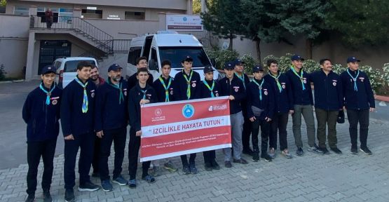  İZCİLER, “DEDECİĞİM BEN GELDİM” KAMPI İÇİN ÇANAKKALE’YE UĞURLANDI