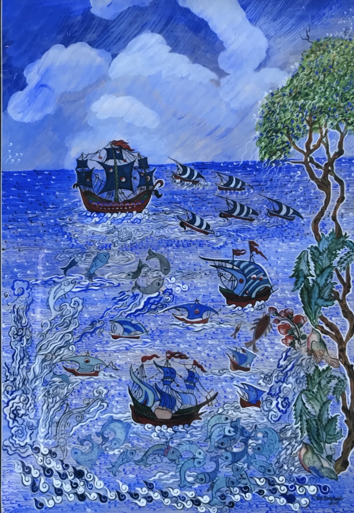 RESSAM BURHANOĞLU’NDAN SANKO SANAT GALERİSİ’NDE SERGİ