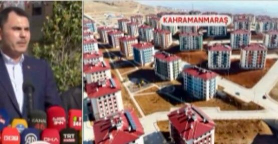 BAKAN MURAT KURUM, KAHRAMANMARAŞ’TA SON DURUMU DEĞERLENDİRDİ