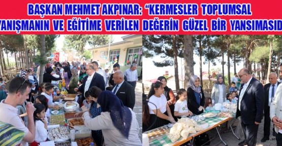BAŞKAN AKPINAR: EĞİTİMİN VE ÖĞRENCİLERİN YANINDAYIZ