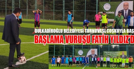 DULKADİROĞLU BELEDİYESİNDE BİRİMLER ARASI FUTBOL TURNUVASI