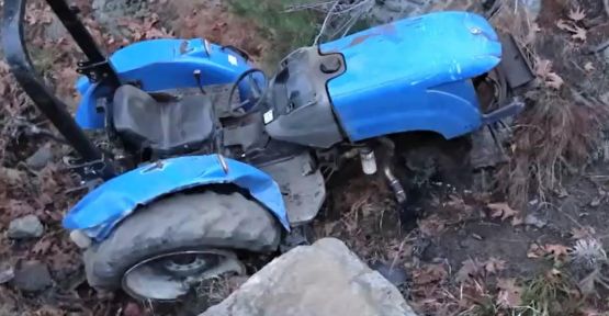 KULLANDIĞI TRAKTÖRÜN ALTINDA KALDI, ÖLDÜ