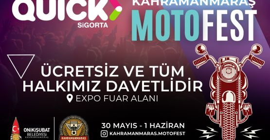 ONİKİŞUBAT BELEDİYESİ’NİN KATKILARIYLA MOTOFEST BAŞLIYOR