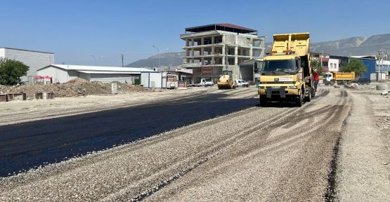 YENİ SANAYİ SİTESİNE ASFALT BÜYÜKŞEHİRDEN