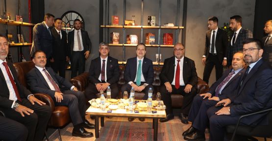 YRP GENEL BAŞKANI ERBAKANDAN DULKADİROĞLUNA ZİYARET