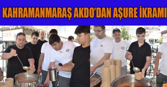 AKDO’DAN AŞURE İKRAMI
