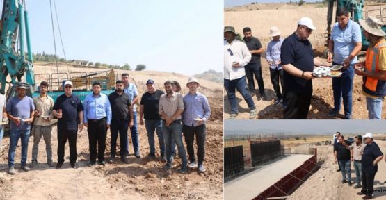 BAŞKAN AKPINAR, ÇAĞLAYANCERİT YOL ÇALIŞMALARDA