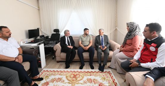 BAŞKAN GÖRGELDEN MEHMETÇİĞE GEÇMİŞ OLSUN