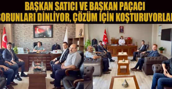BAŞKAN SATICI VE PAÇACI’YA DUR DURAK YOK!