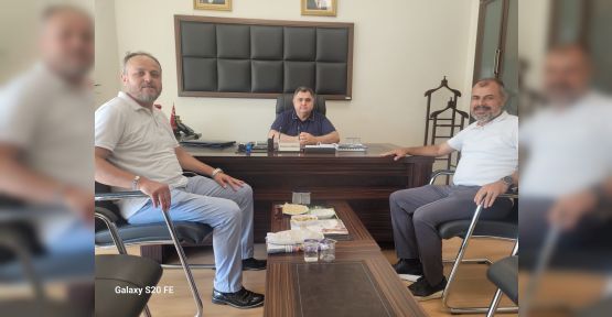 BEŞEN’İN ZİYARETÇİSİ KMS DİREKTÖRÜ BOZKURT İDİ