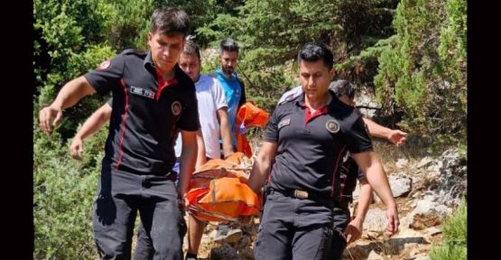 EKŞİ TOPLAMAK İÇİN DAĞA ÇIKTI, ÖLDÜ