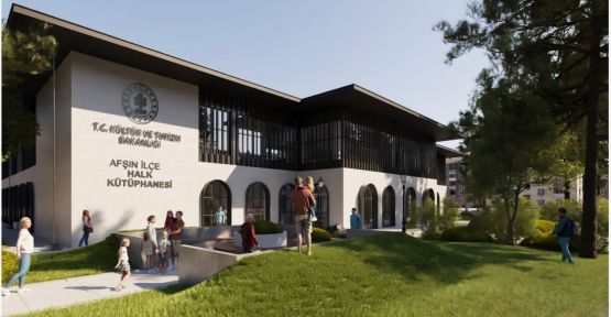 AFŞİN HALK KÜTÜPHANESİ’NİN İHALESİ YAPILDI