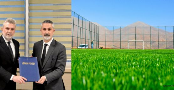 11 İLÇEYE 35 YENİ SENTETİK SAHA