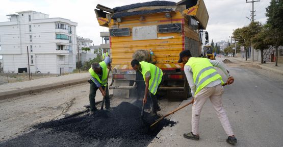 ASFALT MESAİSİ ARALIKSIZ SÜRÜYOR