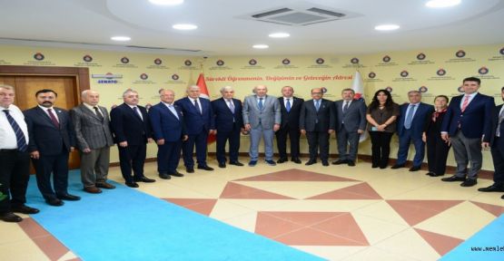 AZERBAYCAN HEYETİNDEN KSÜ REKTÖRÜ YASIM’A ZİYARET