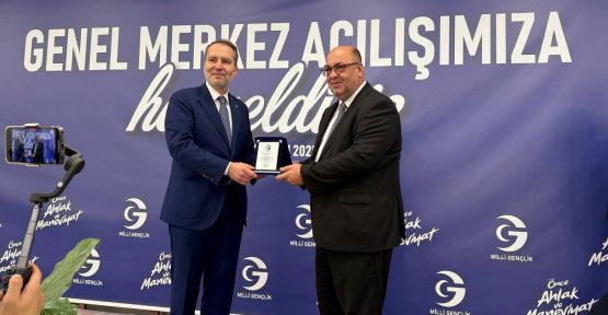 FATİH ERBAKAN'DAN BAŞKAN AKPINAR’A TEŞEKKÜR