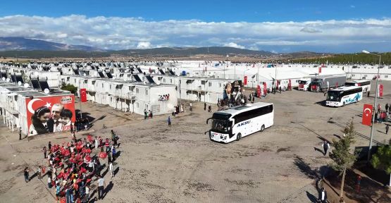 SURİYELİLER SURİYE’YE DÖNÜYOR