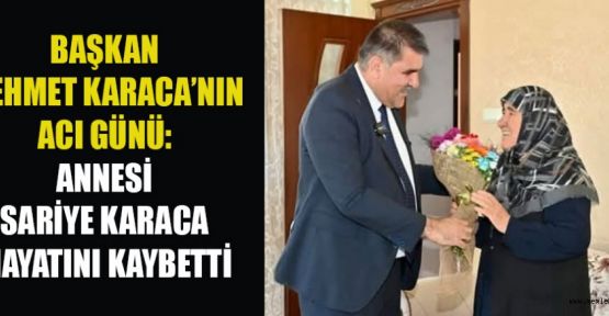 TÜRKOĞLU'NDA HÜZÜN VAR!