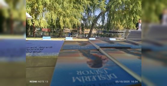 YAZARIMIZ KOSKA, ELBİSTAN KİTAP FUARINDA