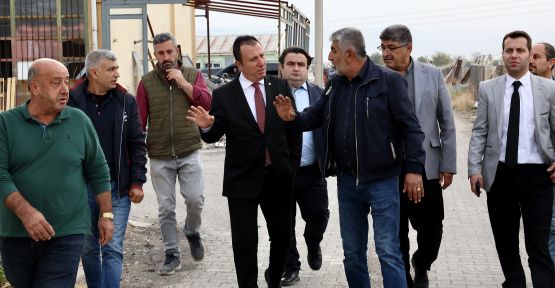 BAŞKAN BULUNTU’DAN PAZARCIK VE NARLI ZİYARETLERİ