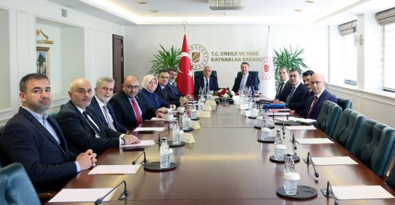 ENERJİ VE TABİİ KAYNAKLAR BAKANI BAYRAKTAR’A ZİYARET