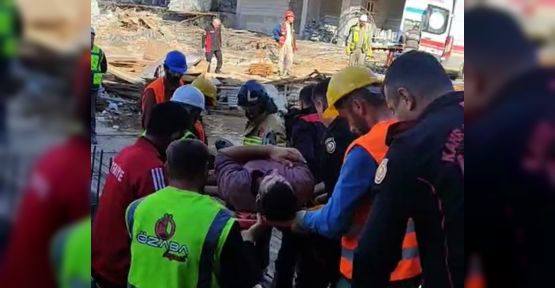 İSKELE ÇÖKTÜ: 1 YARALI