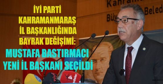 İYİ PARTİ İL BAŞKANLIĞI’NDA KOLTUK DEĞİŞTİ