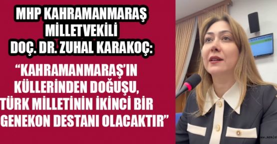 KARAKOÇ: KENTİN YENİDEN İMARI, TÜRKİYE YÜZYILINA YÖN VERECEK