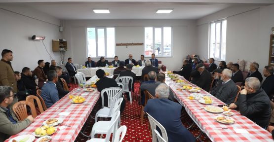 BAŞKAN AKPINAR 71. MAHALLE TOPLANTISINDA, BULANIK MAHALLESİ’NDE