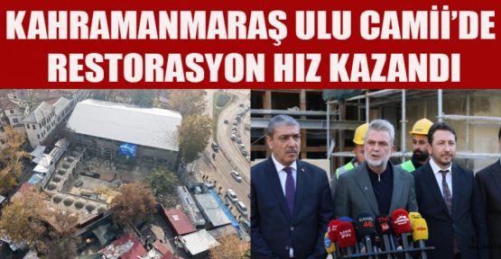 BAŞKAN FIRAT GÖRGEL: “ULUCAMİ, KENTİN MANEVİ KALBİ”