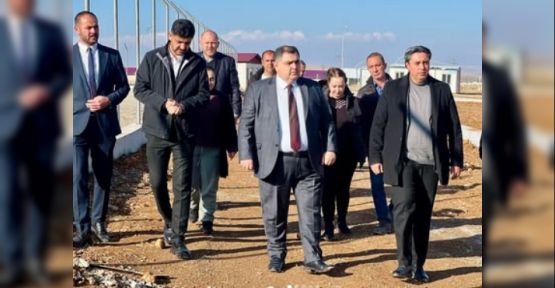 BEŞEN, ELBİSTAN'DA İNCELEMELERDE BULUNDU, VATANDAŞI DİNLEDİ